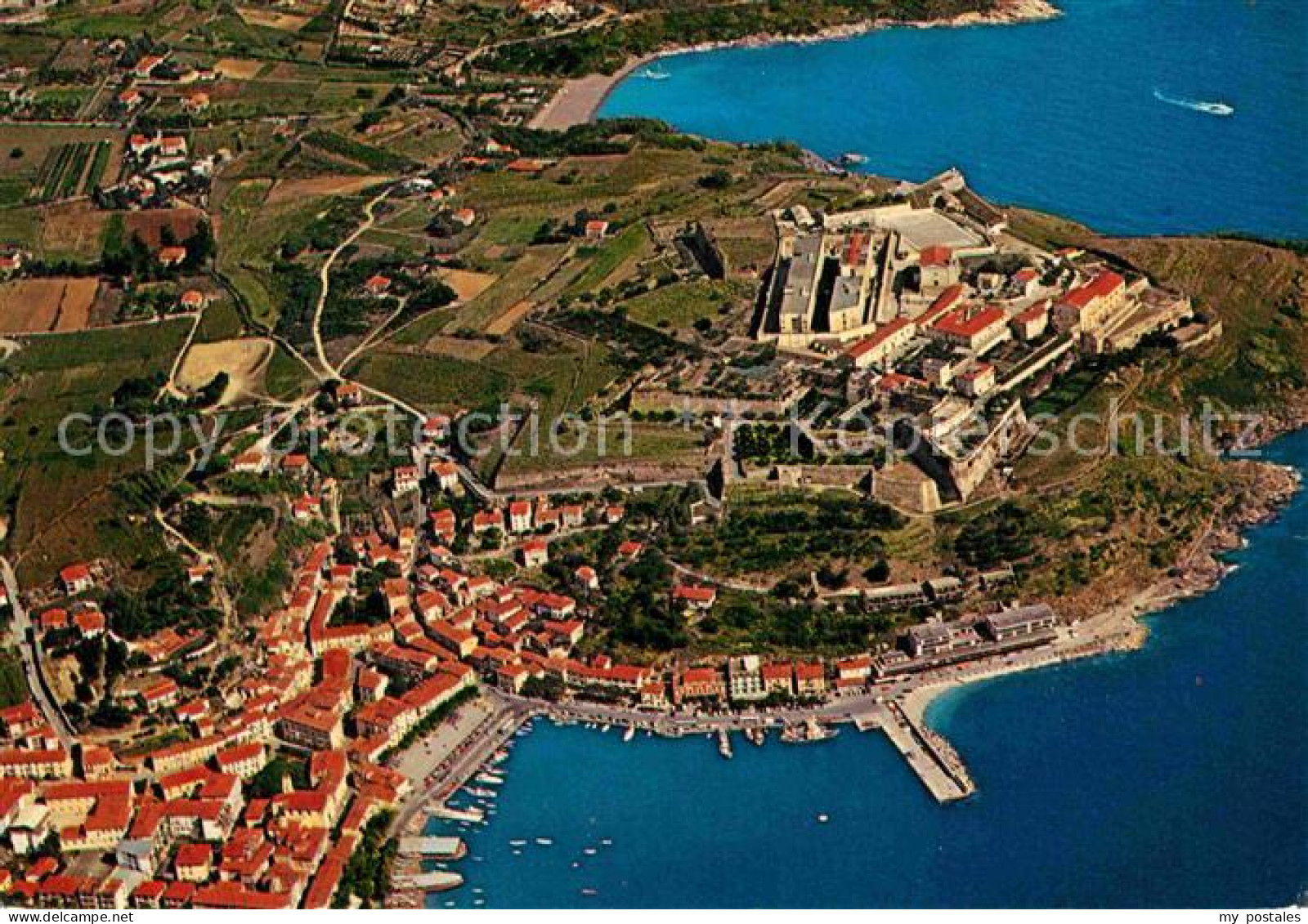 72761069 Isola D Elba Fliegeraufnahme Porto Azzuro Dall Aero Firenze - Altri & Non Classificati