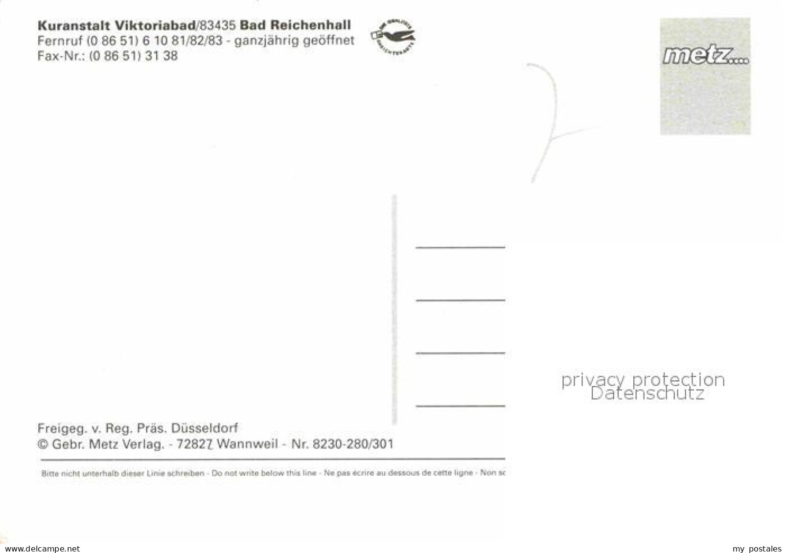 72761057 Bad Reichenhall Fliegeraufnahme Kuranstalt Viktoriabad Bad Reichenhall - Bad Reichenhall
