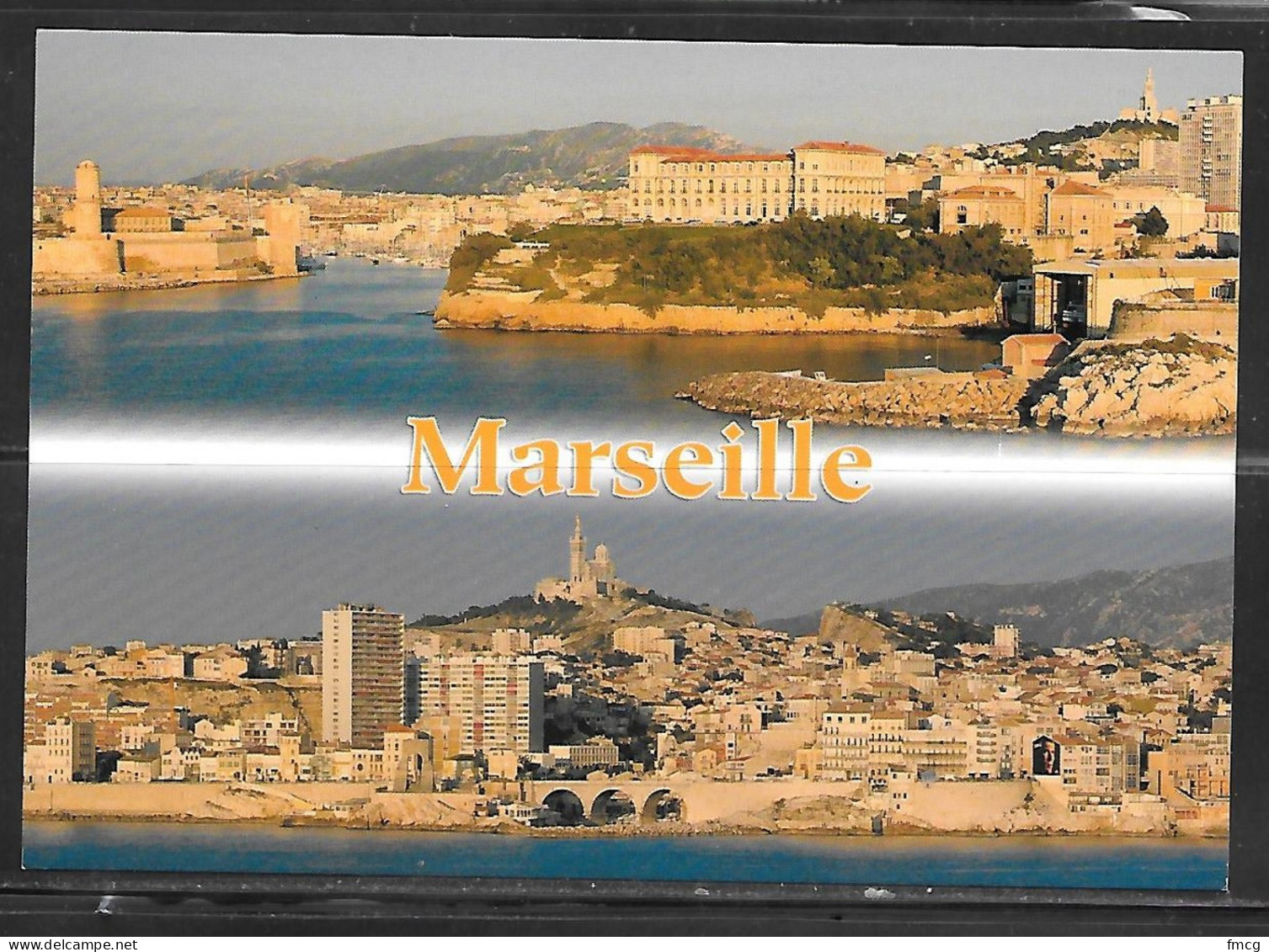 Marseille, France, Writing On Back. Not Mailed. - Ohne Zuordnung