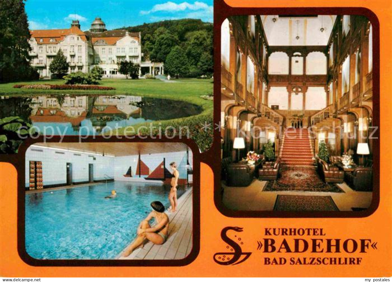 72761015 Bad Salzschlirf Kurhotel Badehof Halle Schwimmbad Bad Salzschlirf - Otros & Sin Clasificación