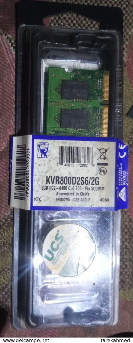 Kingston 512 MB, Pc2., Sodimm, Labtop Extra Memory, Unused, Brand New, Darfa - Other & Unclassified