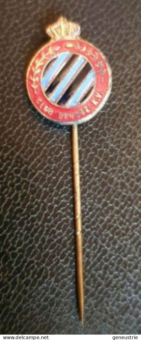 Insigne De Football Belge épinglette Années 30 "Club Brugge K.V.- Bruges" Belgique - Soccer Pin - Bekleidung, Souvenirs Und Sonstige