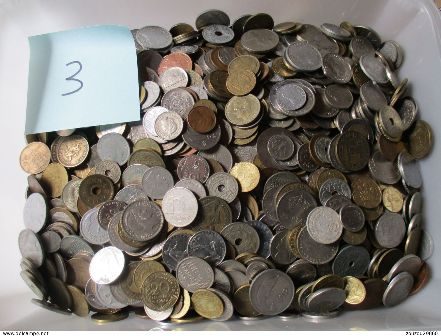 Lot De 9,5 Kilos De Monnaie Du Monde.N°3. - Lots & Kiloware - Coins