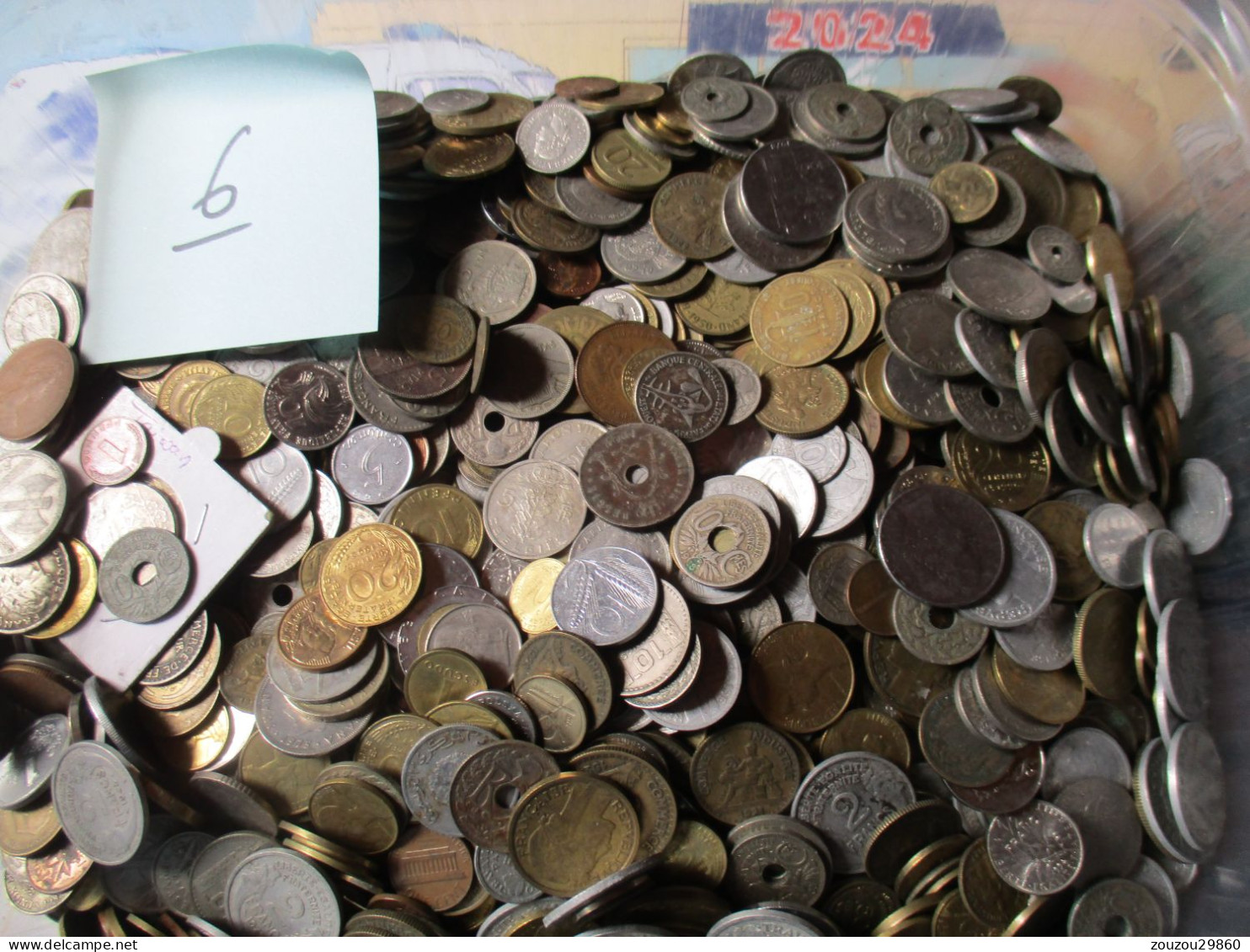 Lot De 9,5 Kilos De Monnaie Du Monde.N°6. - Kiloware - Münzen