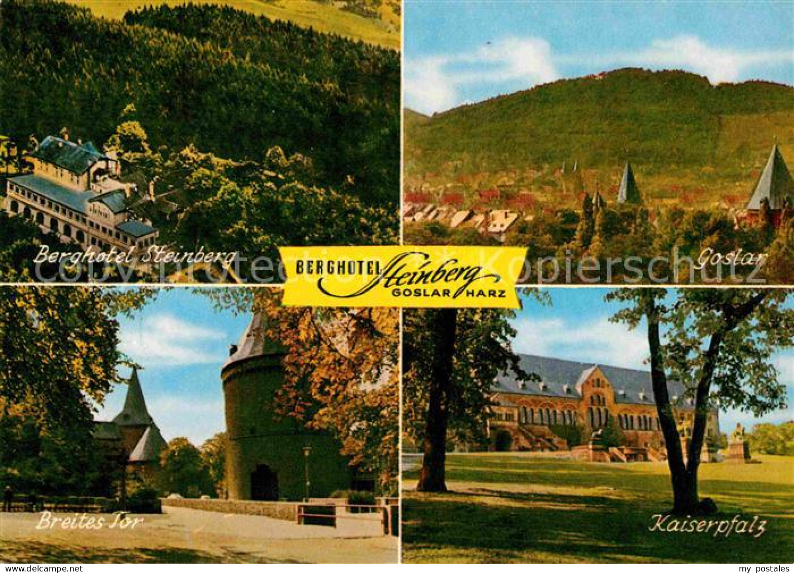 72760537 Goslar Berghotel-Steinberg Kaiserpfalz Breites-Tor Goslar - Goslar