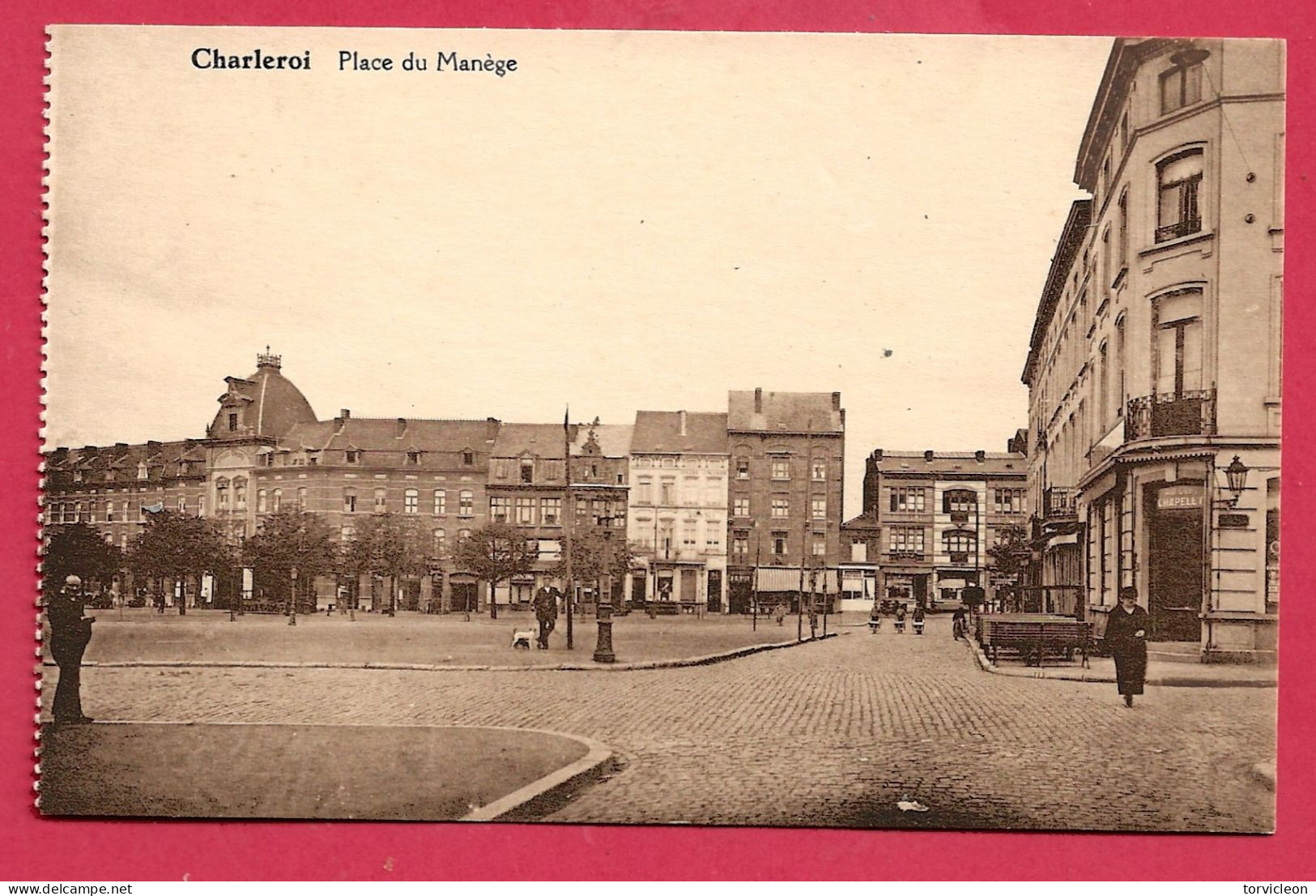 C.P. Charleroi   =  Place  Du  Manège - Charleroi