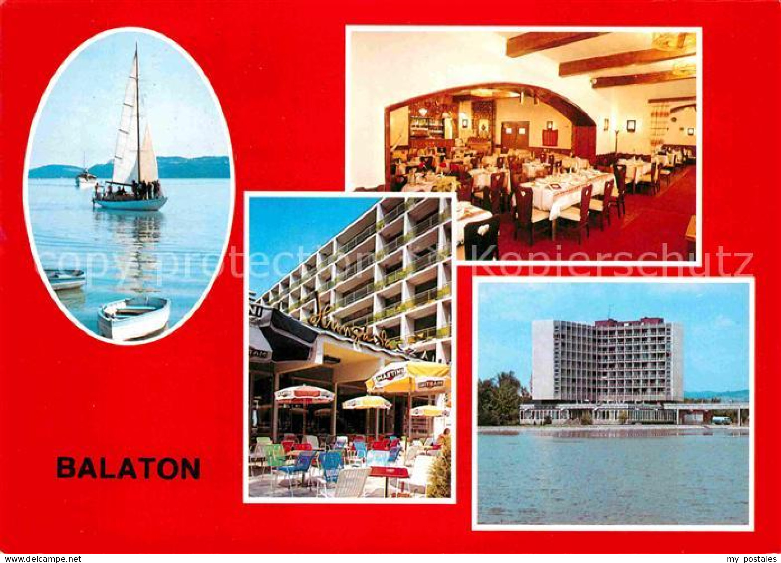 72760484 Balaton Plattensee Hotel Restaurant Seepartie Budapest - Ungarn