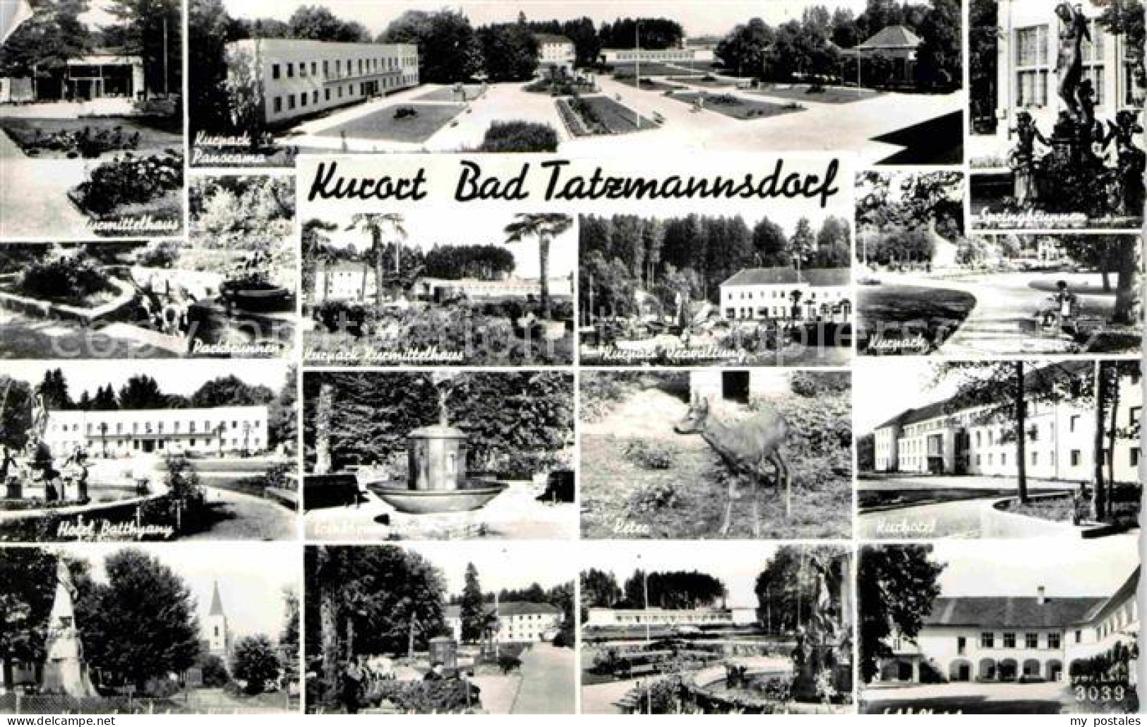 72760474 Bad Tatzmannsdorf Burgenland Kurpark Kurmittelhaus  Bad Tatzmannsdorf - Sonstige & Ohne Zuordnung