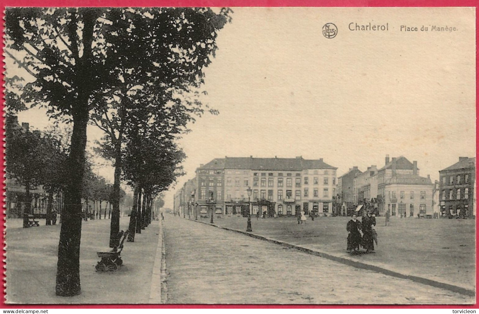 C.P. Charleroi   =  Place  Du  Manège - Charleroi