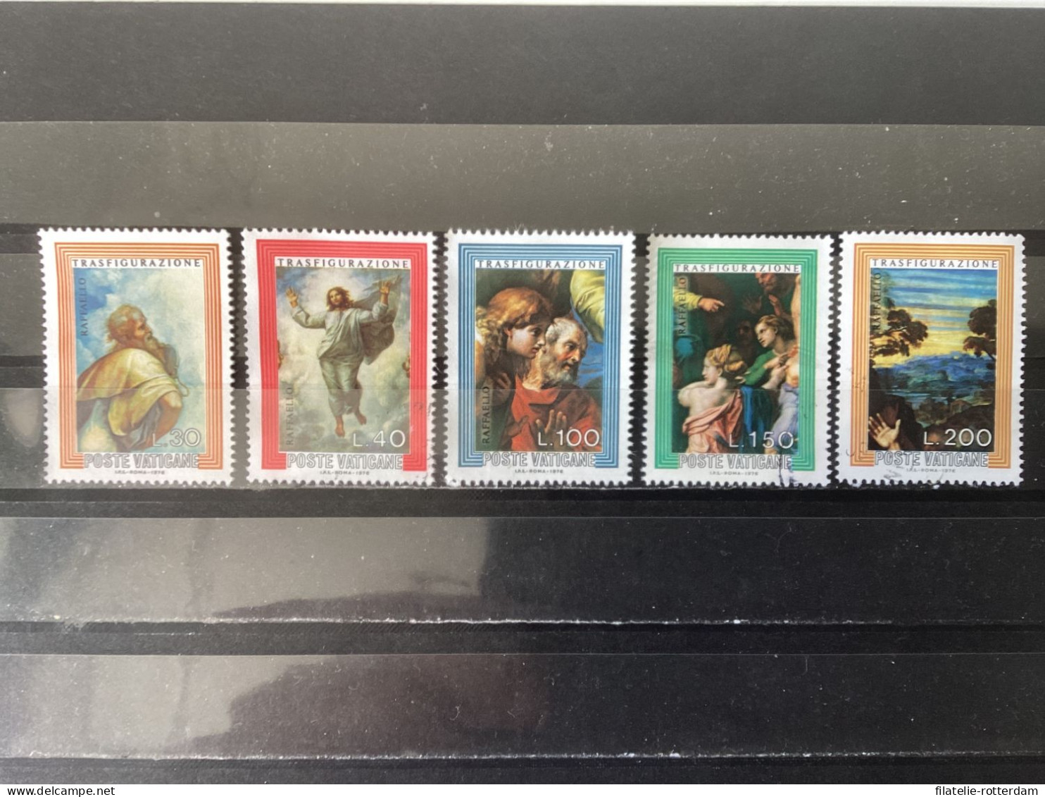 Vatican City / Vaticaanstad - Complete Set Paintings By Rafael 1976 - Used Stamps