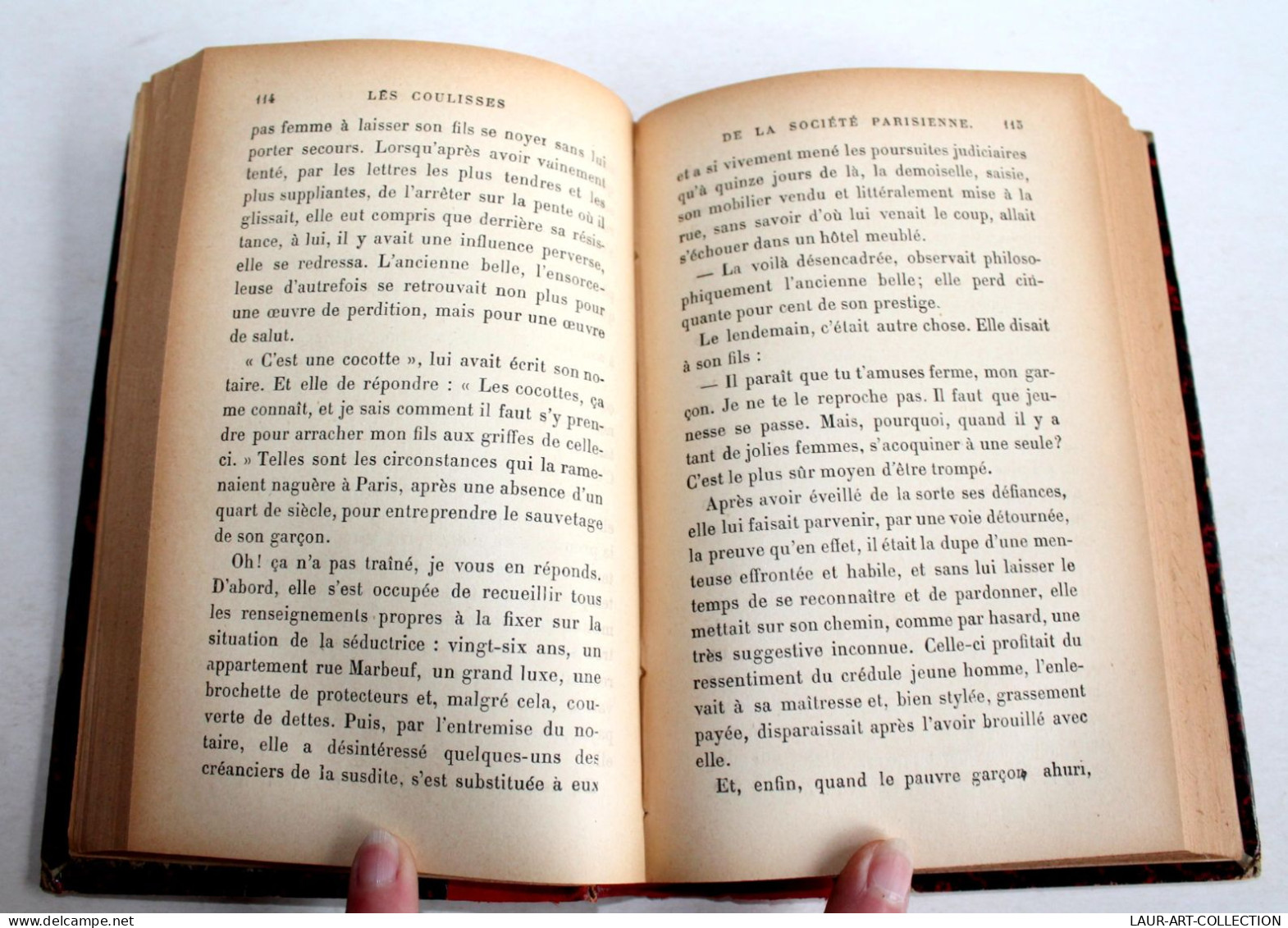 LES COULISSES DE LA SOCIETE PARISIENNE, ERNEST DAUDET 7e EDITION 1894 OLLENDORFF / LIVRE ANCIEN XIXe SIECLE (2204.146) - 1801-1900