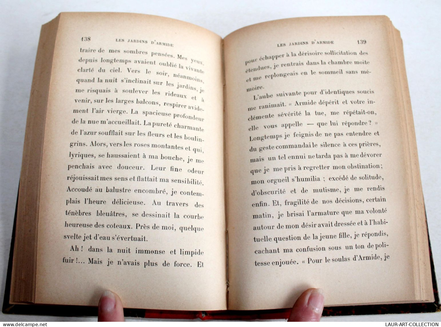 RARE! LES JARDINS D'ARMID,E ROMAN Par ANDRE RUYTERS 1899 OLLENDORFF EDITEUR / LIVRE ANCIEN XIXe SIECLE (2204.147) - 1801-1900
