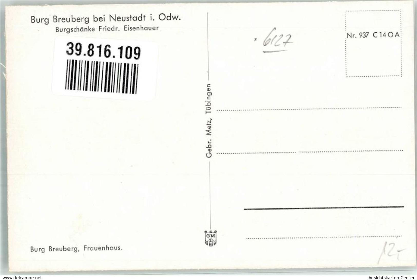 39816109 - Breuberg - Autres & Non Classés