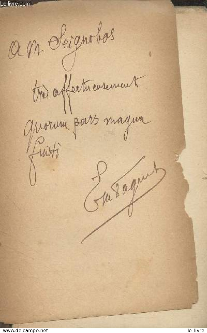 Questions Politiques - Faguet Emile - 1899 - Autographed