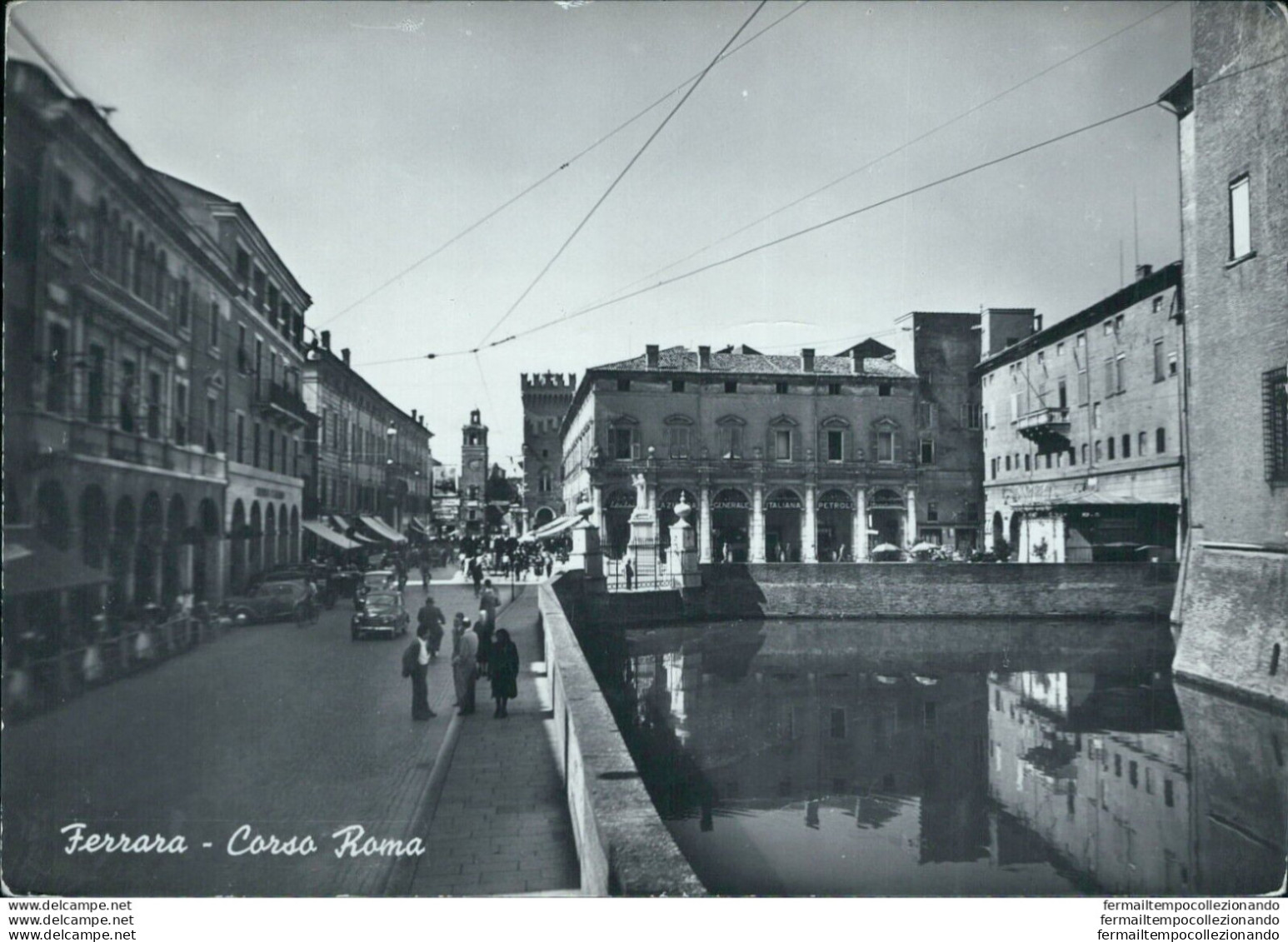 Bb391 Cartolina Ferrara  Citta' Palazzo Comunale - Ferrara