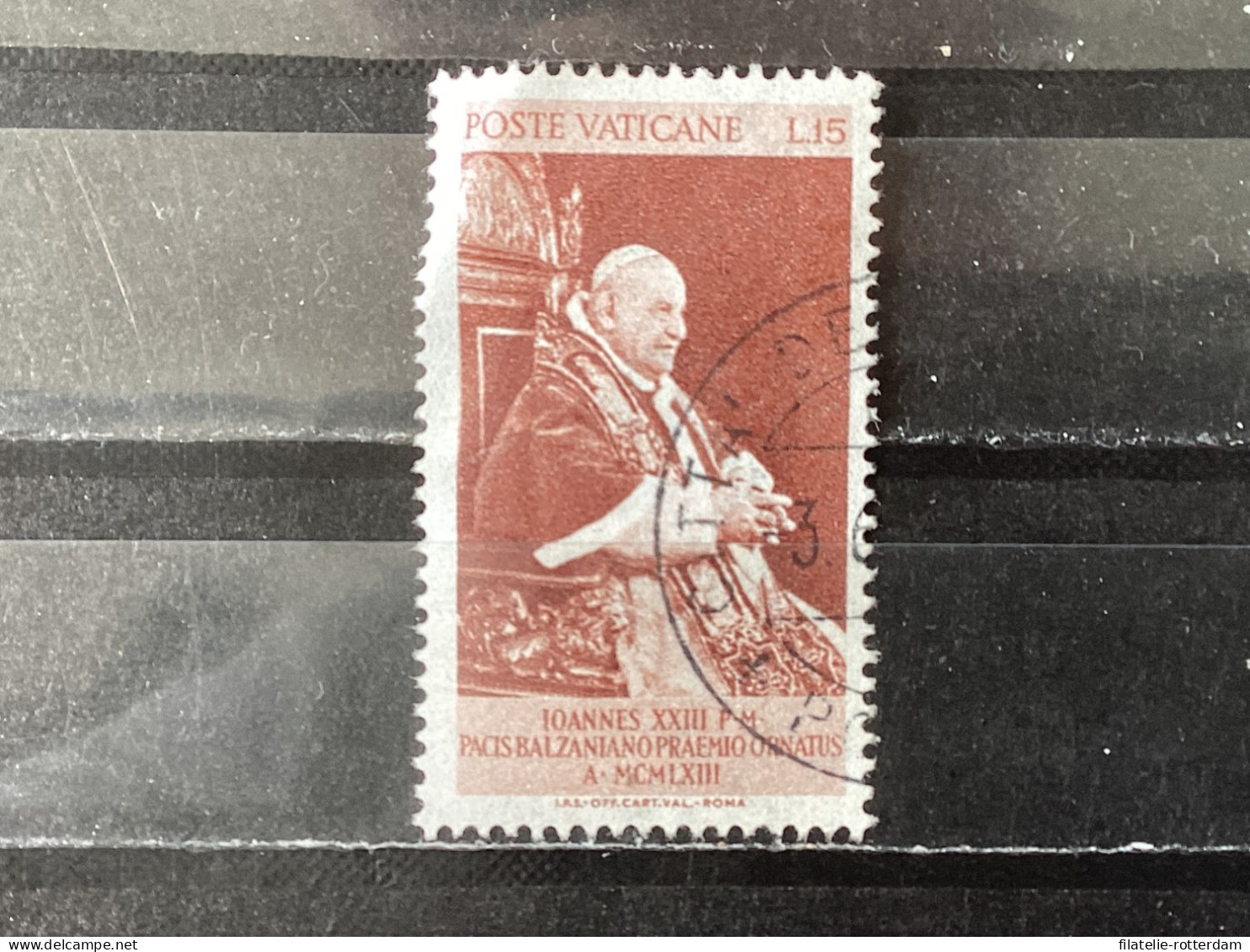 Vatican City / Vaticaanstad - Balzan Price For Peace (15) 1963 - Gebruikt