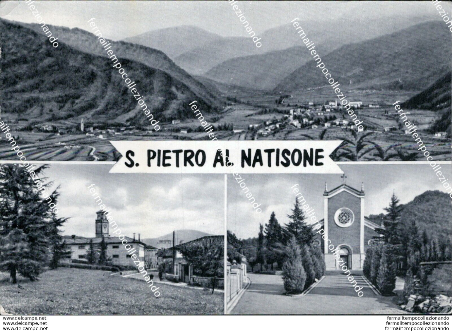 Au318 Cartolina S.pietro Al Natisone Provincia Di Udine - Udine