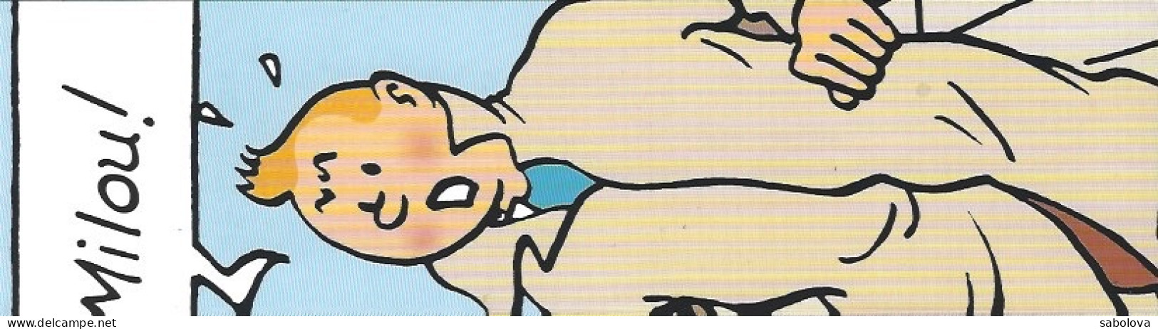 Tintin Marque Page  "drôles De Plumes" 2003 - Advertisement