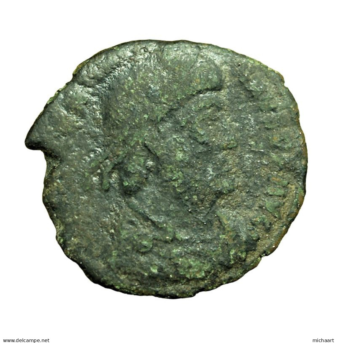Roman Coin Valentinian I AE3 Nummus Siscia Bust / Emperor 04134 - La Caduta Dell'Impero Romano (363 / 476)