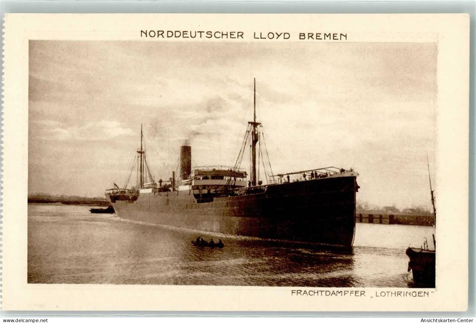 39285509 - Frachtdampfer Lothringen - Steamers