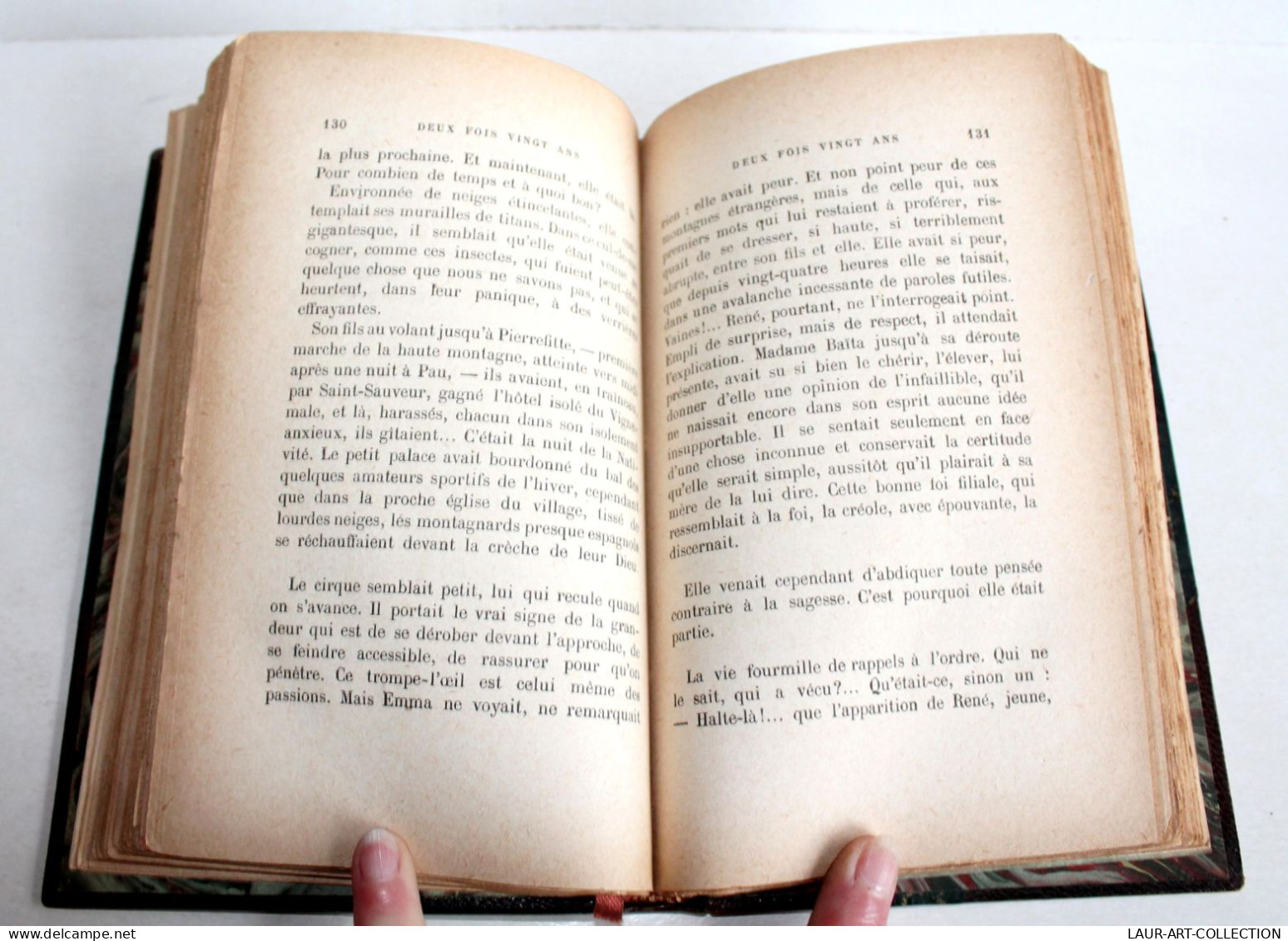 RARE EO AVEC ENVOI D'AUTEUR ! DEUX FOIS VINGT ANS, ROMAN De PIERRE FRONDAIE 1928 / LIVRE ANCIEN XXe SIECLE (2204.150) - Livres Dédicacés