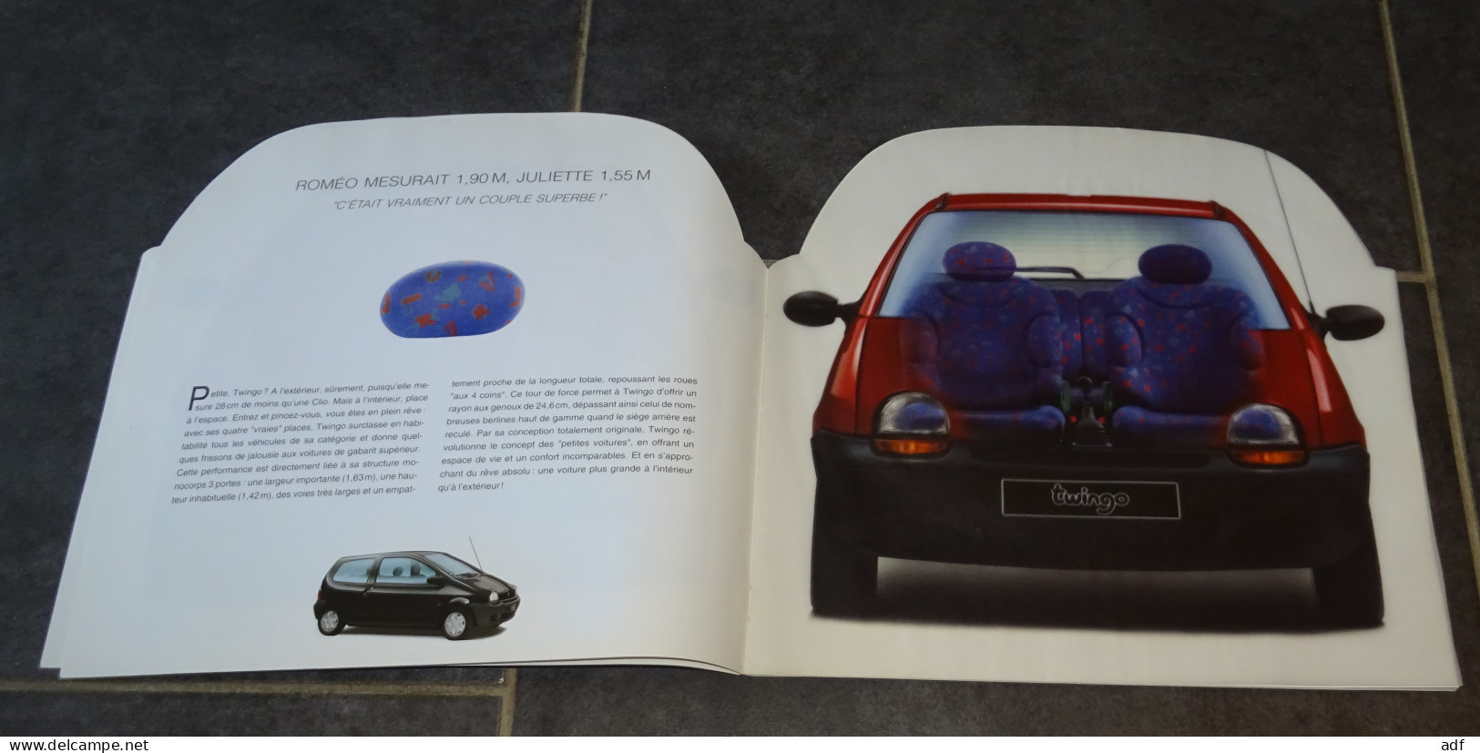 BROCHURE AUTO VOITURE RENAULT TWINGO 1994 - Voitures