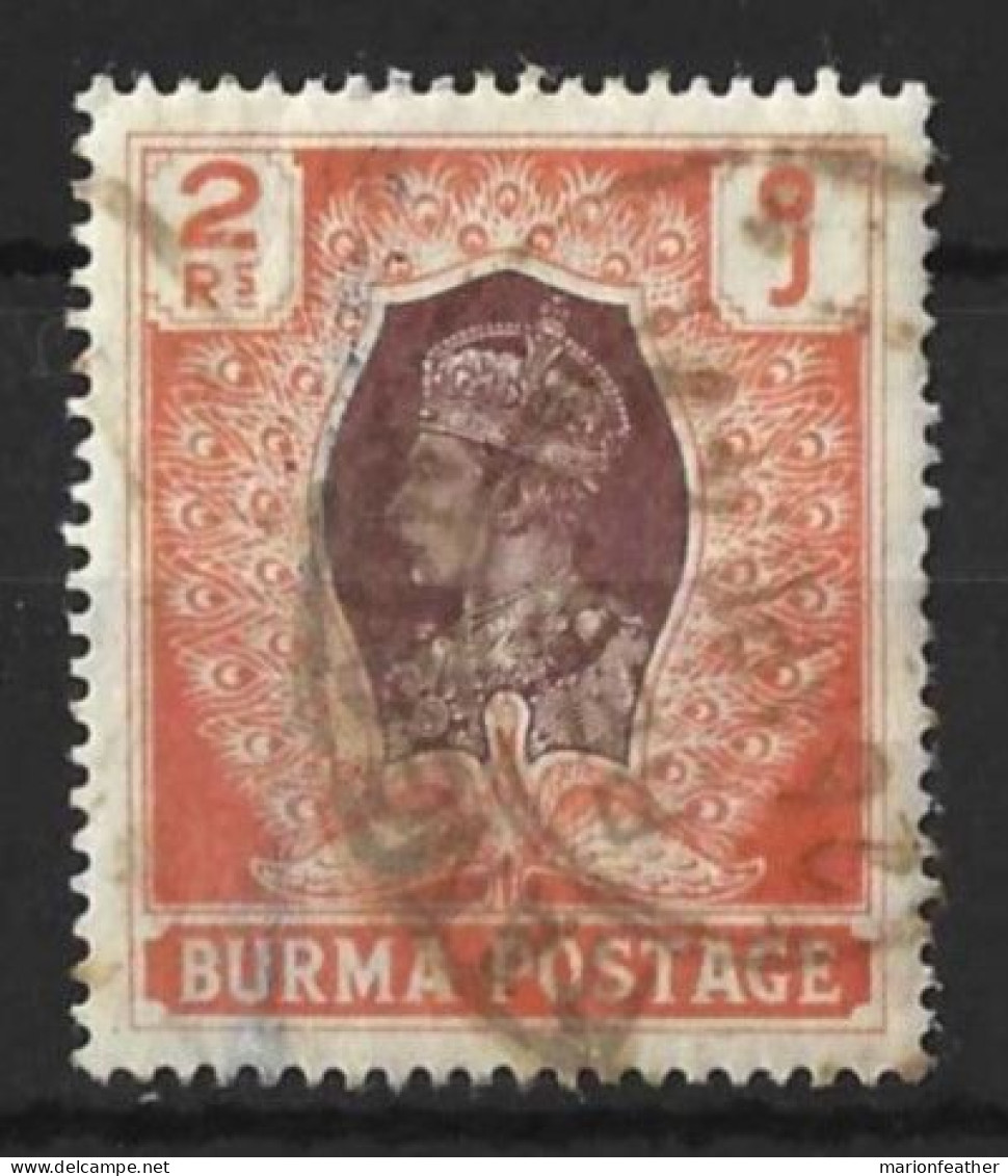 BURMA.....KING GEROGE VI...(1936-52..)....2R.....SG61........CDS.....VFU... - Birmanie (...-1947)