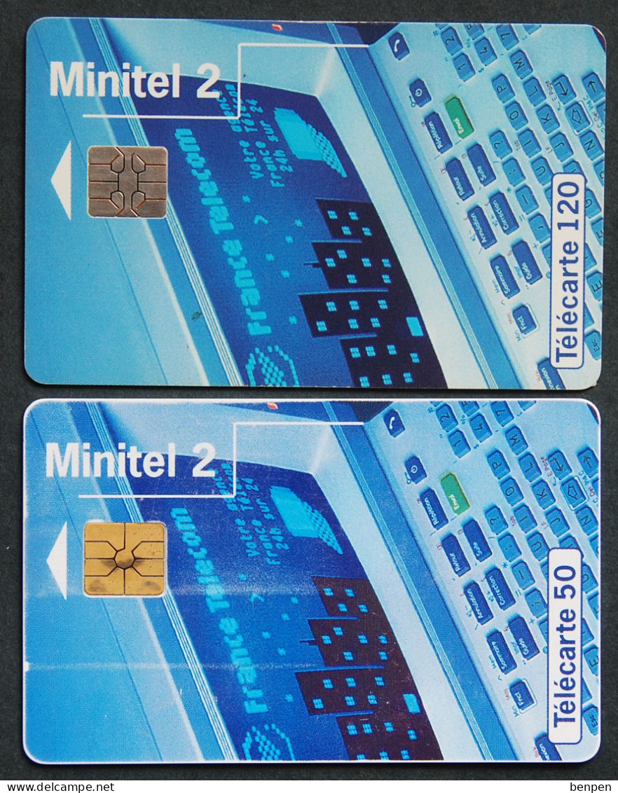 Télécartes MINITEL 2 Répertoire Maîtrisez Vos Communications 1994 120U 50U Renseignements Agence France Télécom - Zonder Classificatie