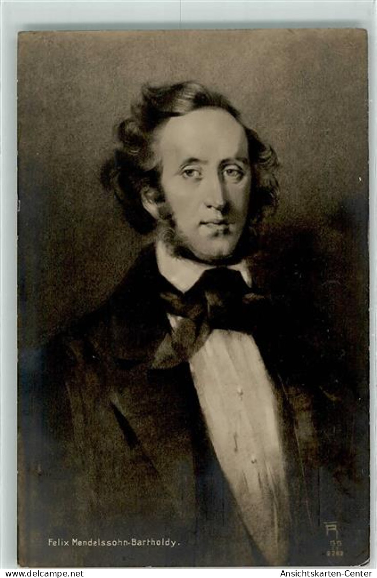 39284709 - Komponist Felix Mendelssohn Bartholdy Sign.GG - Musica E Musicisti