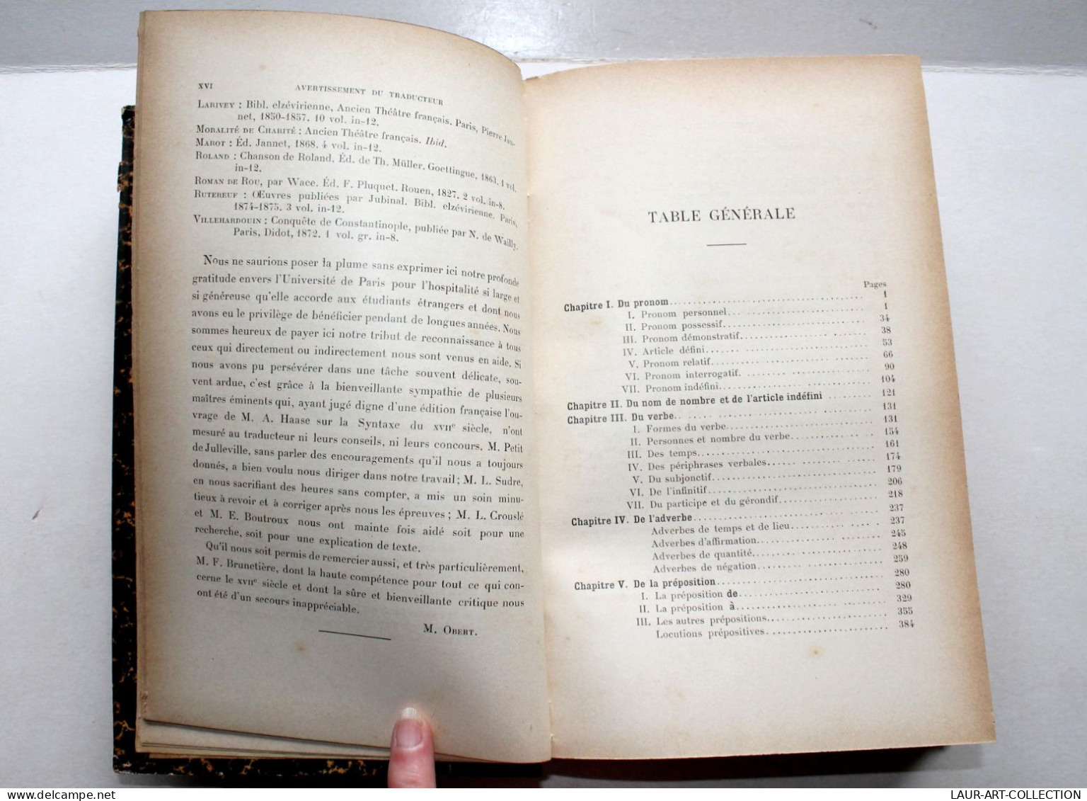 SYNTAXE FRANCAISE DU XVIIe S. De HAASE TRADUIT Par OBERT PREFACE JULLEVILLE 1898 / LIVRE ANCIEN XIXe SIECLE (1803.247) - 1801-1900