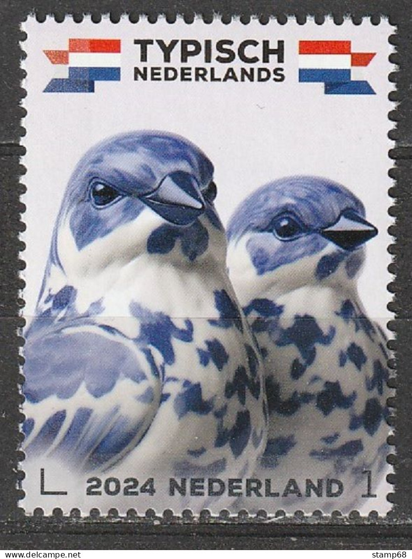 Nederland NVPH 2024 Typisch Nederland Zangvogels 2024 MNH Postfris Typical Dutch Birds - Neufs