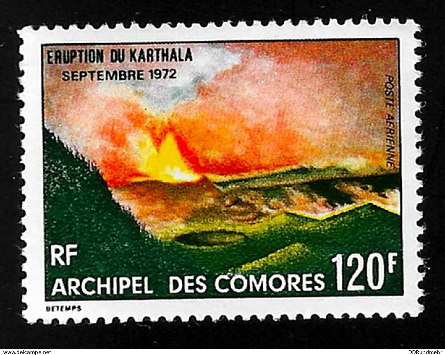 1973 Kathala  Michel KM 159 Stamp Number KM C54 Yvert Et Tellier KM PA54 Stanley Gibbons KM 140 Xx MNH - Neufs