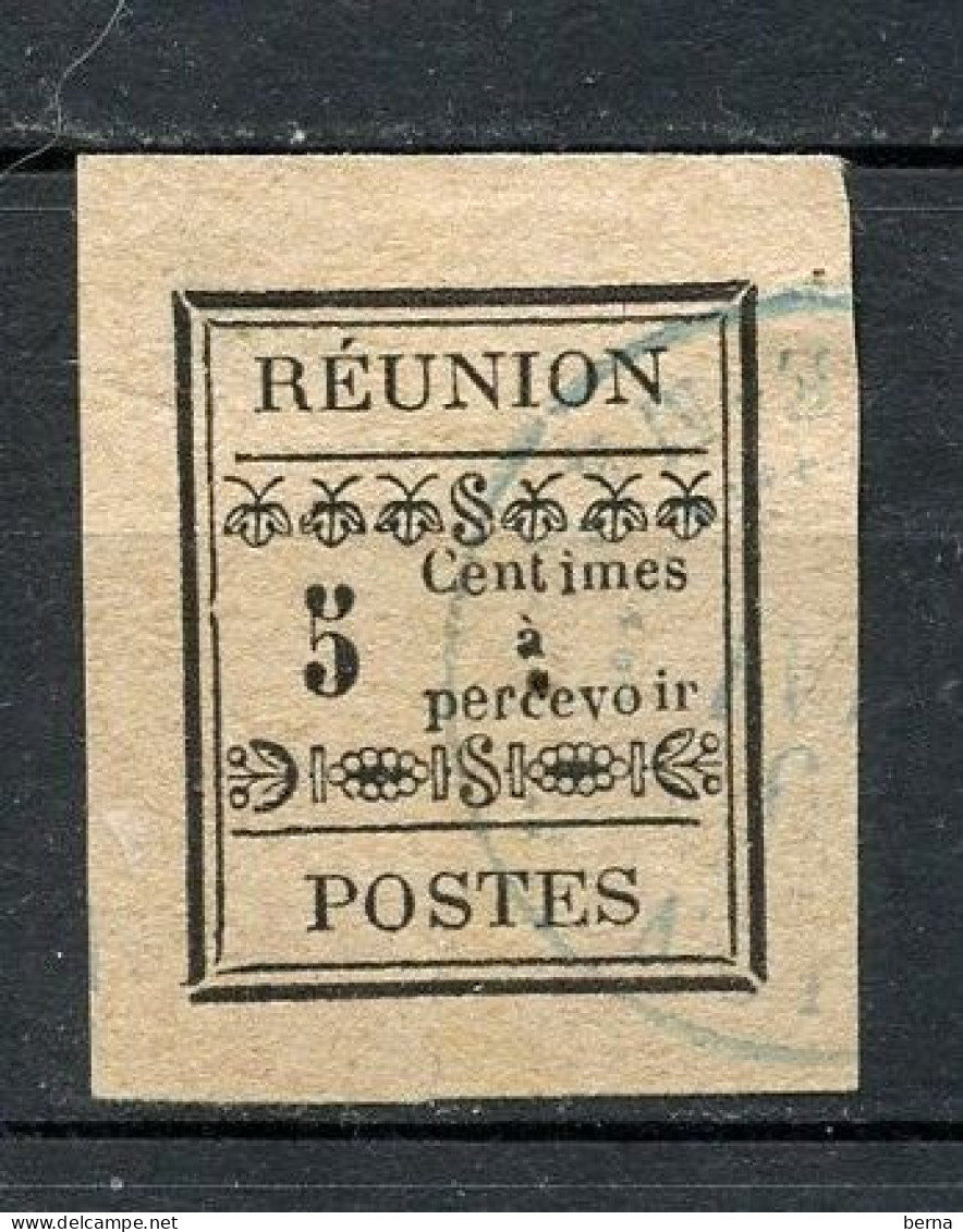 REUNION TAXE 1 OBL - Postage Due