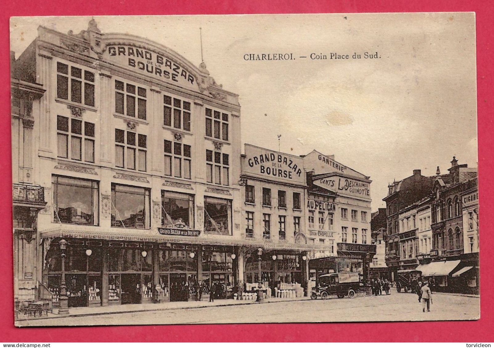 C.P. Charleroi   =  Coin  Place  Du  SUD. - Charleroi