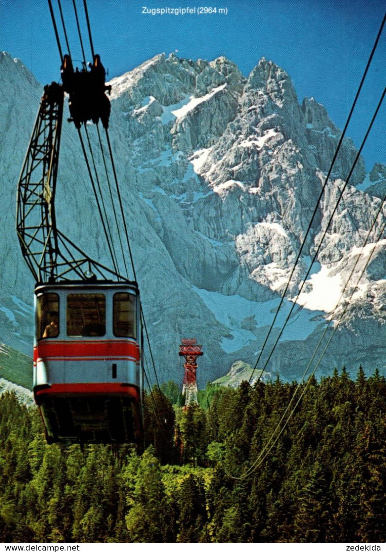 H2294 - Zugspitzbahn Zugspitze - Seilschwebebahn Garmisch - Verlag Huber - Funicular Railway