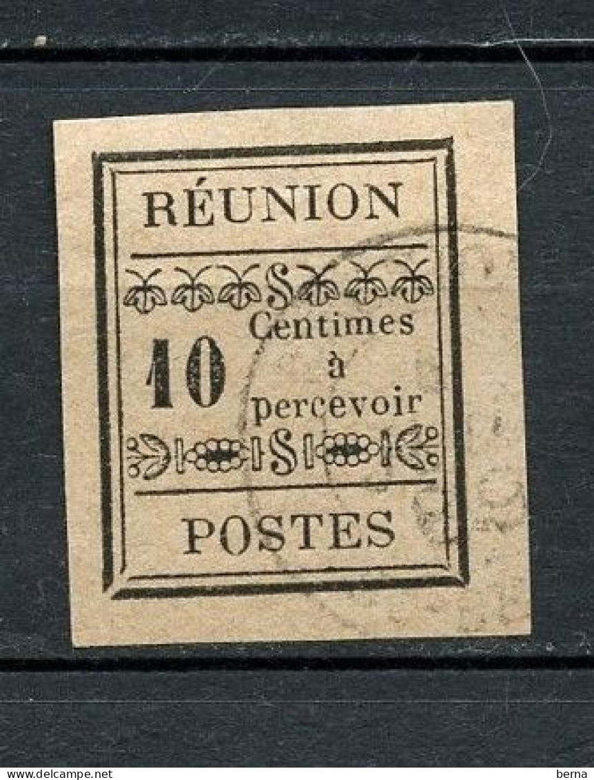 REUNION TAXE 2 OBL - Postage Due