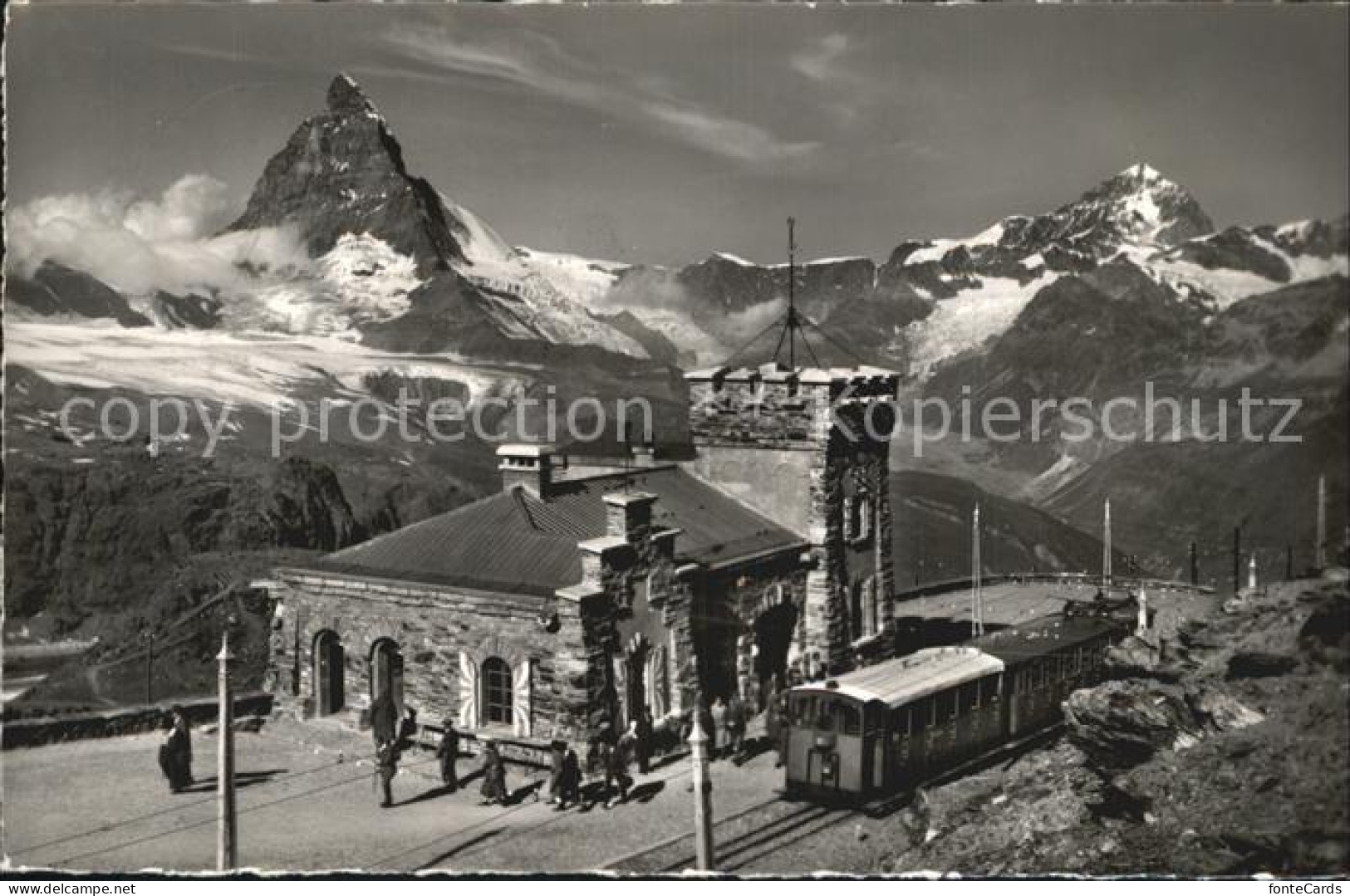 12563257 Zermatt VS Station Gornergrat Matterhorn  Zermatt - Autres & Non Classés