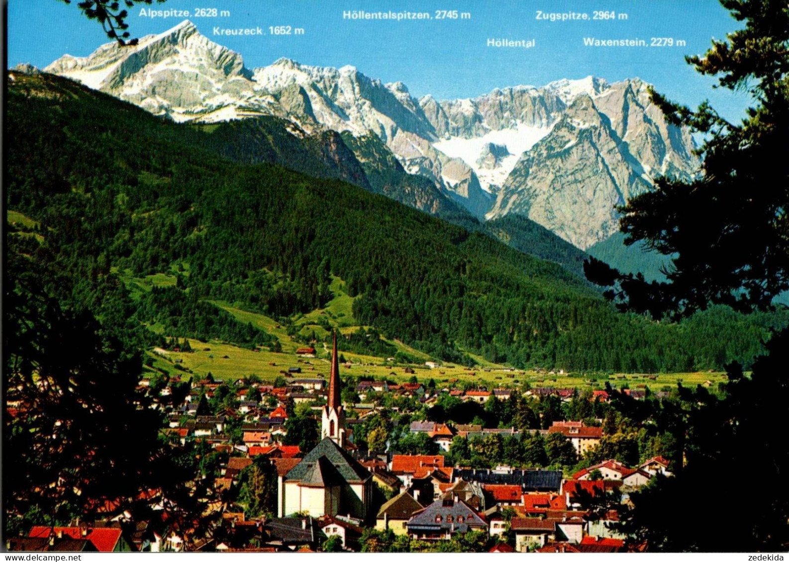 H2296 - Garmisch Partenkirchen - Verlag Huber - Garmisch-Partenkirchen
