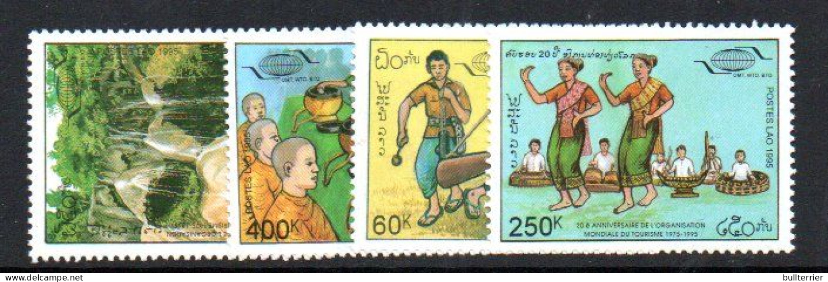 LAOS -  1995 - TOURISM ORGANISATION SET OF 5  MINT NEVER HINGED - Laos