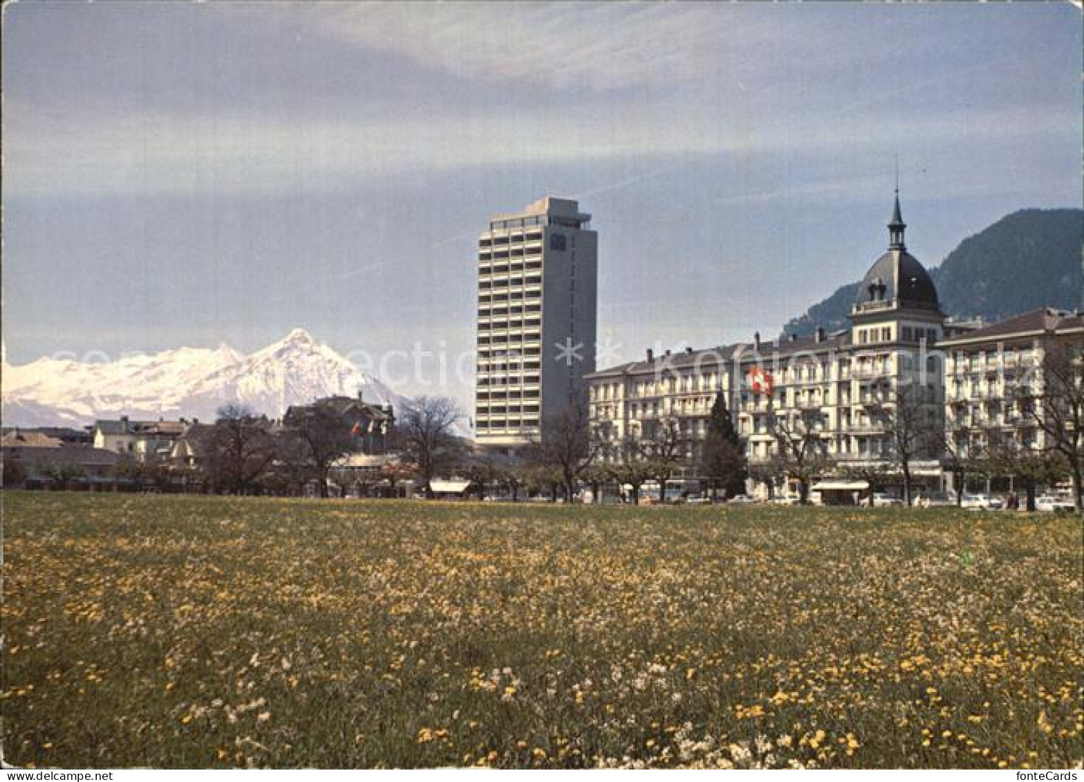 12539197 Interlaken BE Grand Hotel Victoria Jungfrau Interlaken - Autres & Non Classés