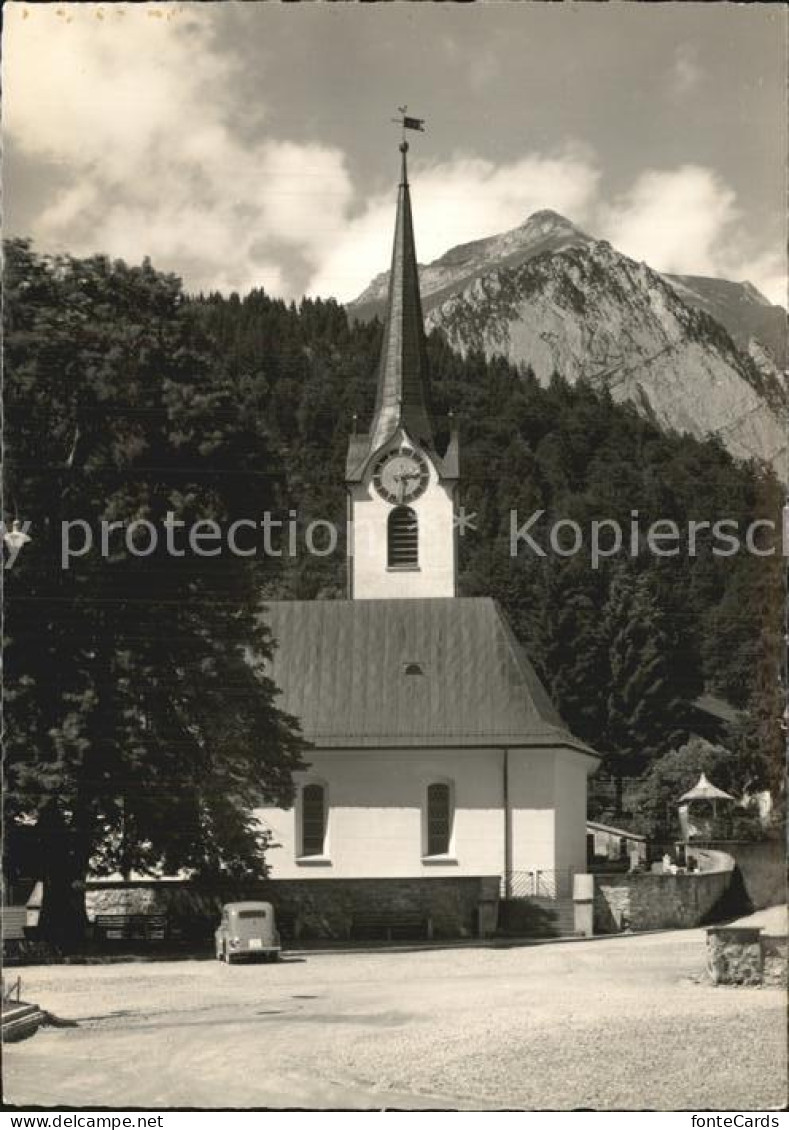12534537 Obertoggenburg Evangelische Kirche Mit Scharfberg Wildhaus - Autres & Non Classés