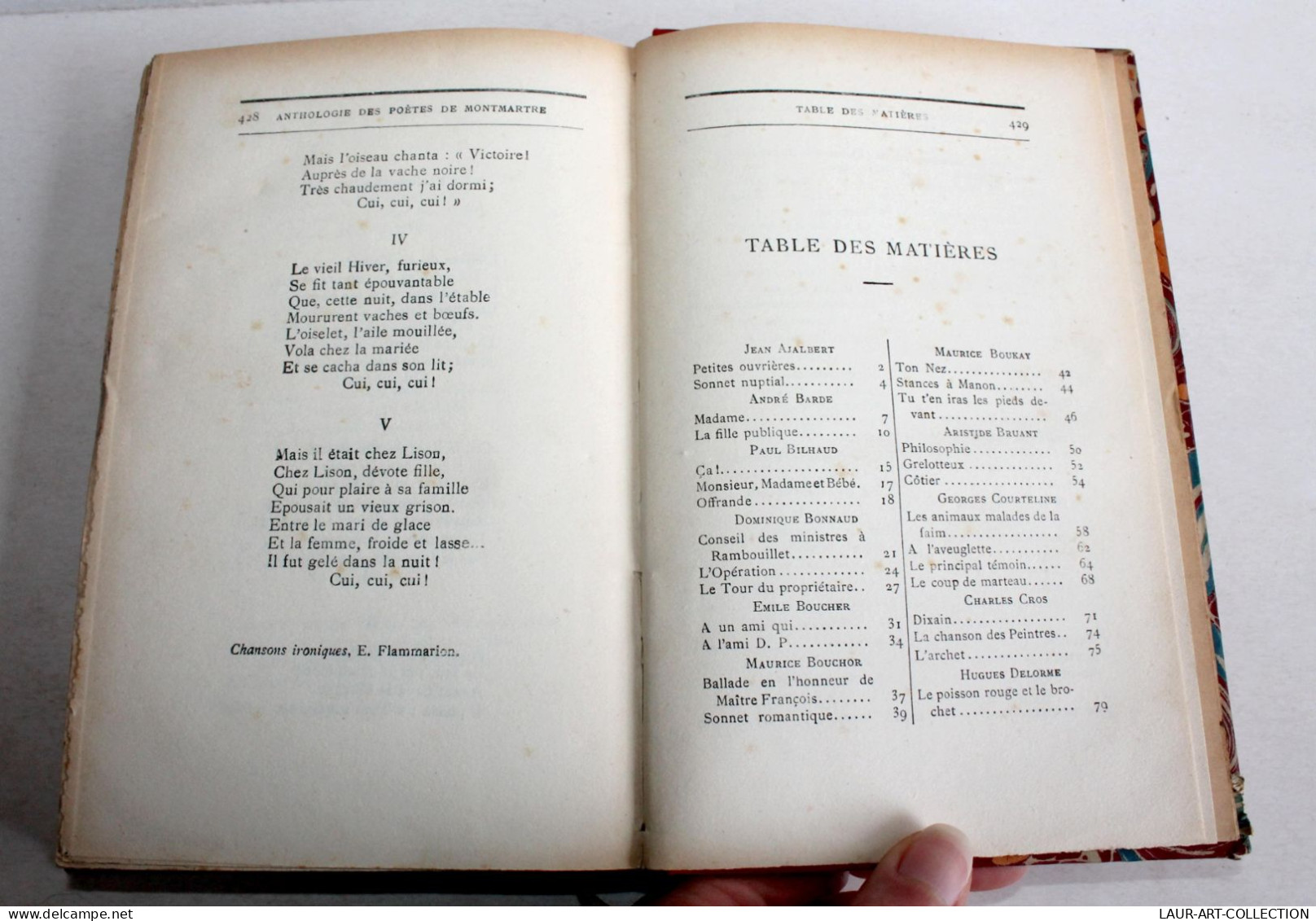 ANTHOLOGIE DES POETES DE MONTMARTRE Par B. MILLANVOYE + NOTES BIOGRAPHIQUES 1909 / LIVRE ANCIEN XXe SIECLE (1803.255) - 1901-1940