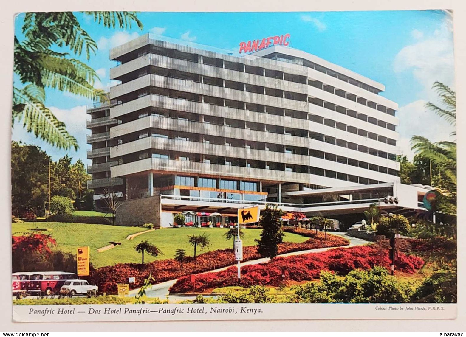 Kenya -  Nairobi Hotel Panafric, Stamp Used Air Mail 1980 - Kenia