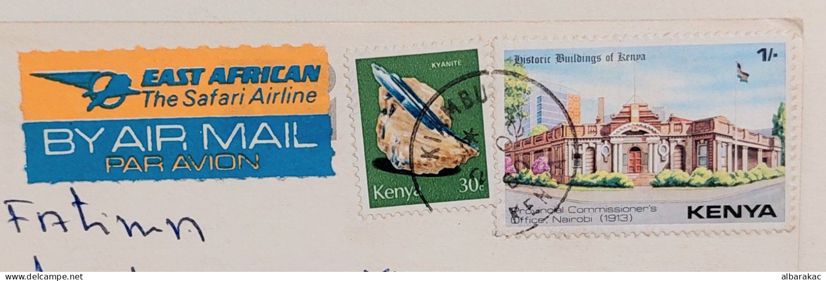 Kenya -  Nairobi Hotel Panafric, Stamp Used Air Mail 1980 - Kenia