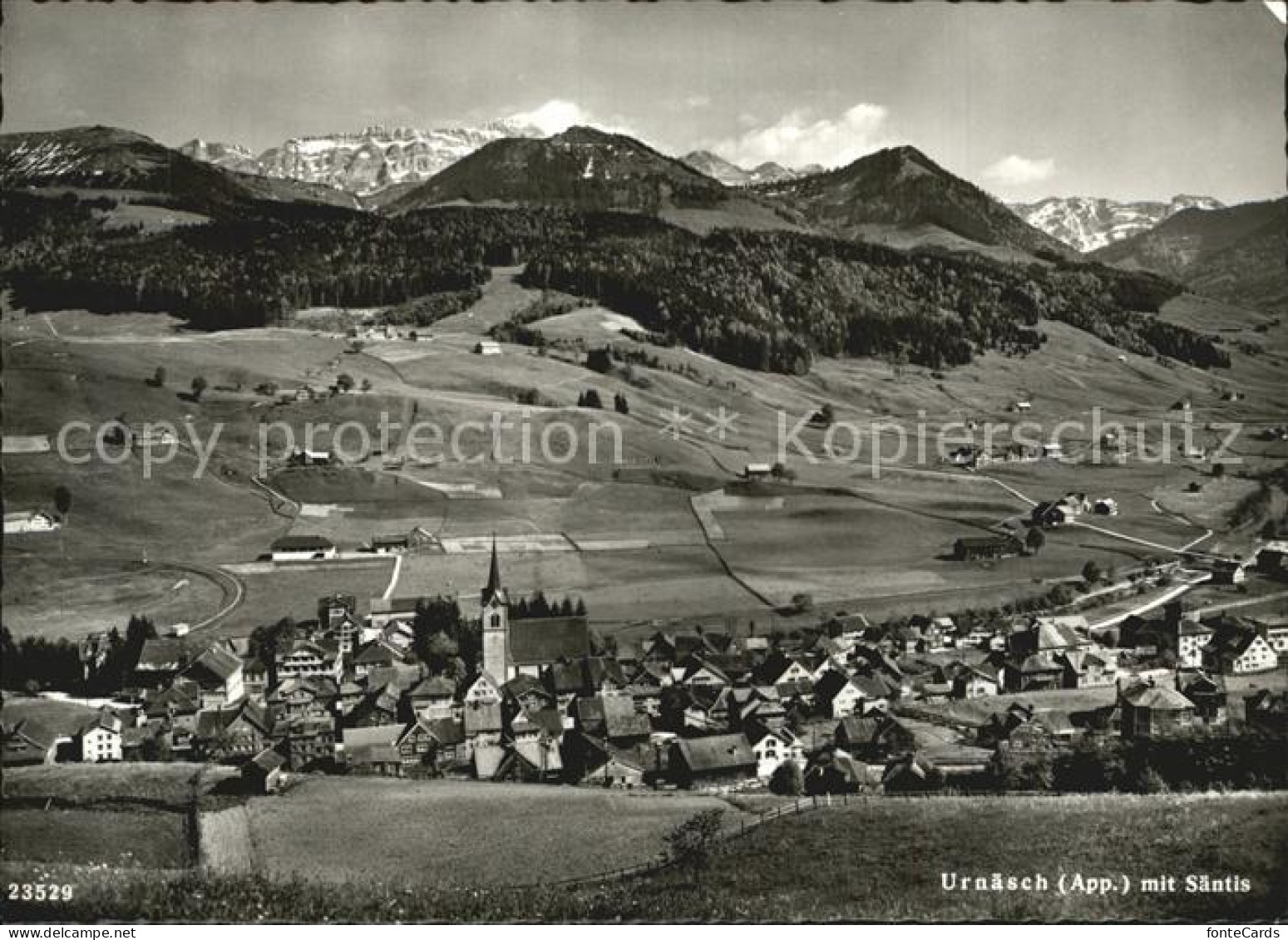 12514157 Urnaesch AR Panorama Mit Saentis Urnaesch AR - Sonstige & Ohne Zuordnung