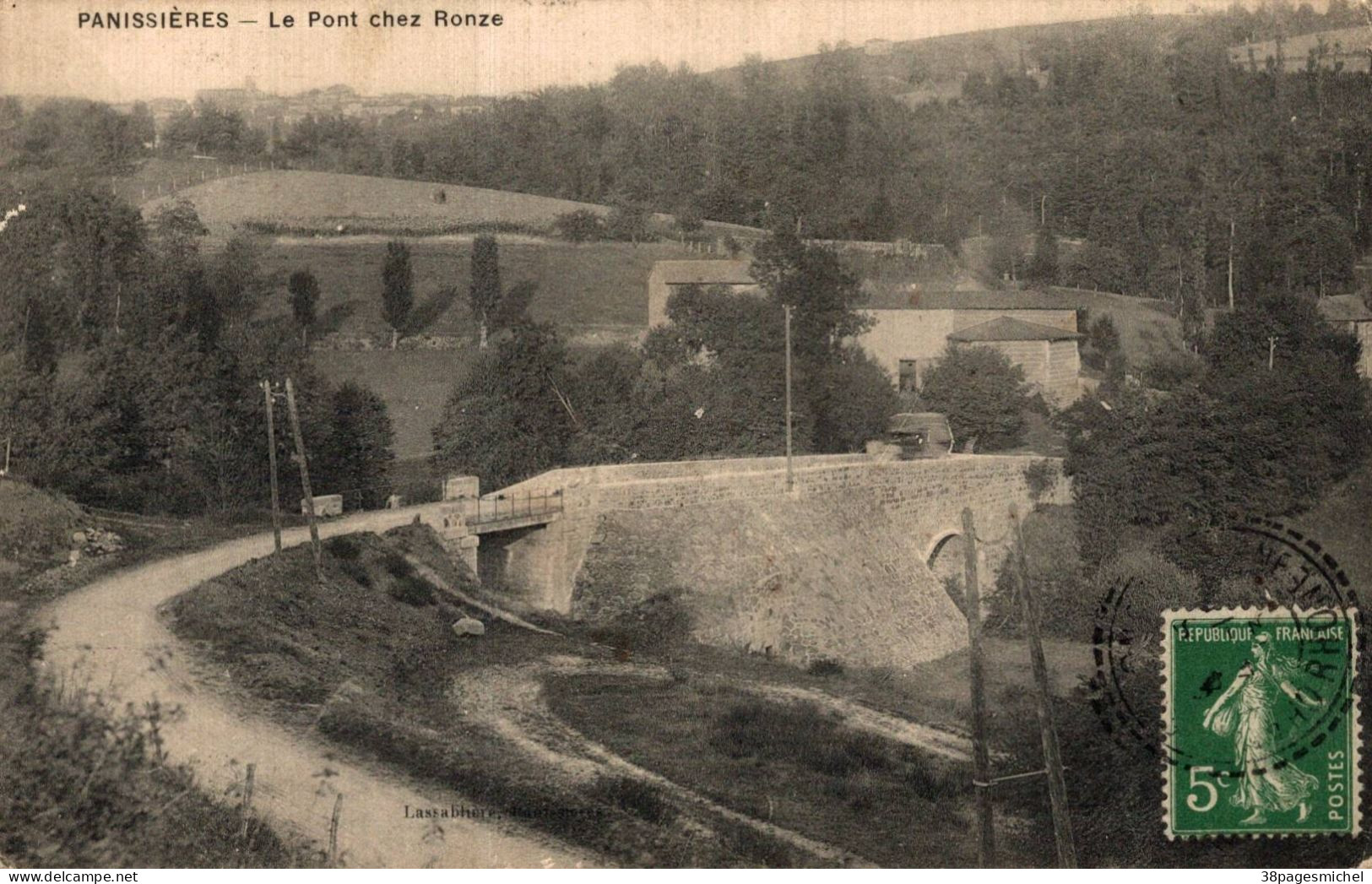 K1405 - PANISSIÈRES - D42 - Le Pont Chez Ronze - Andere & Zonder Classificatie