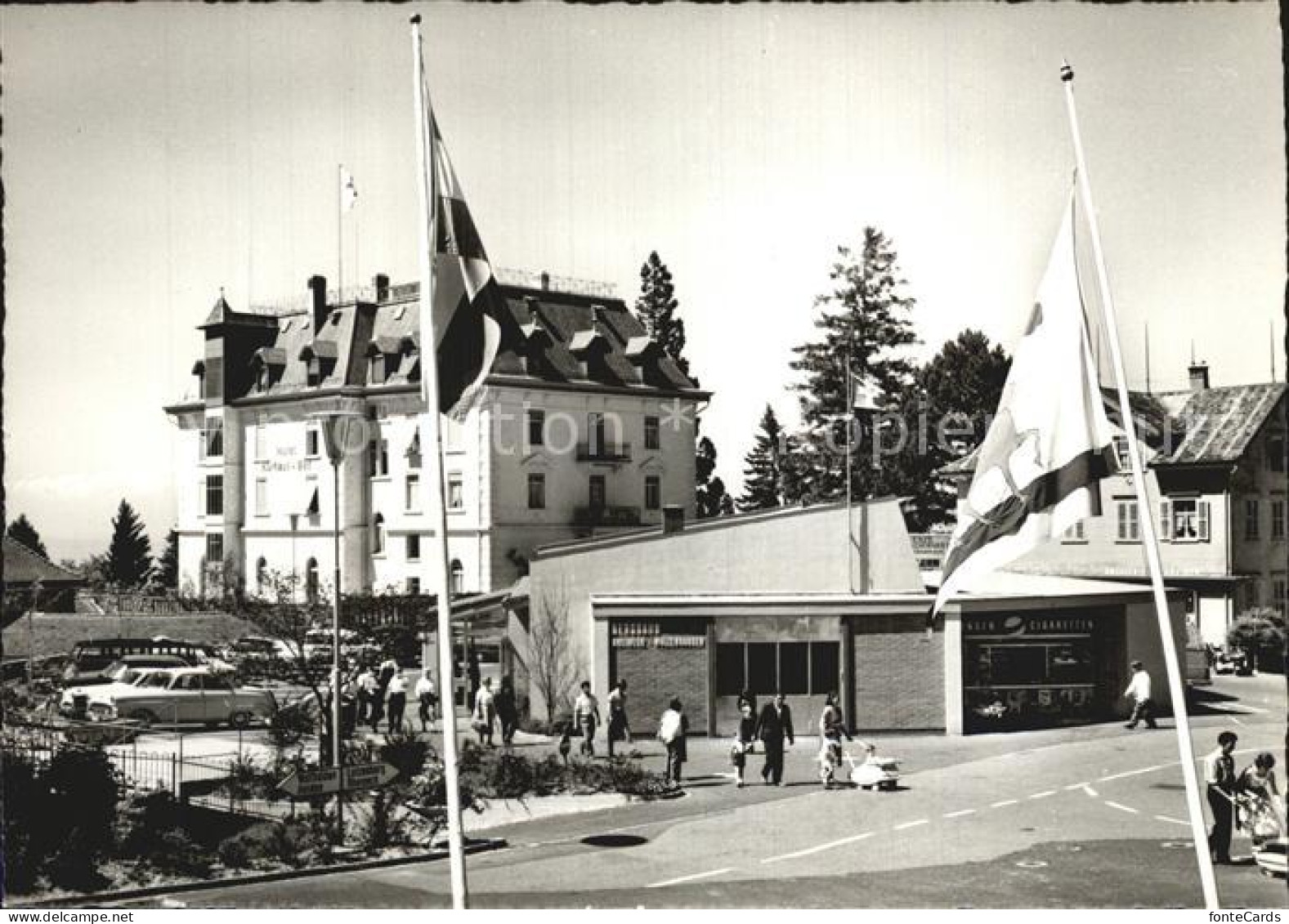 12513117 Walzenhausen AR Bahnhofplatz Walzenhausen AR - Sonstige & Ohne Zuordnung