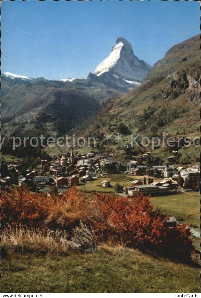 12506617 Zermatt VS Matterhorn  - Sonstige & Ohne Zuordnung