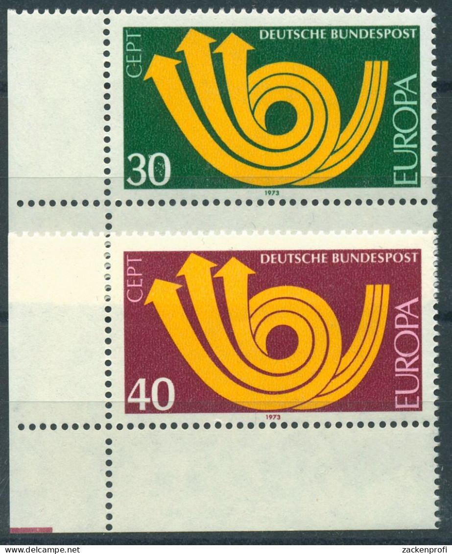 Bund 1973 Europa CEPT 768/69 Ecke 3 Unten Links Postfrisch (E328) - Unused Stamps