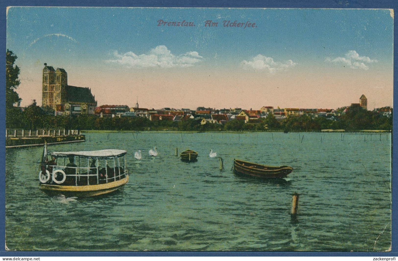 Prenzlau Am Uckersee, Gelaufen 1921 (AK3692) - Prenzlau